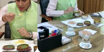मध्यान्ह भोजन में मिली पतली दाल, समिति को थमाया नोटिस कलेक्टर की सतत मॉनिटरिंग, लापरवाही बर्दाश्त नहीं