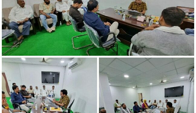 मुख्यमंत्री कन्यादान निकाह योजना को लेकर बैठक का आयोजन की गई