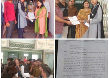 विश्व हिंदू परिषद दुर्गा वाहिनी के द्वारा ढीमरखेड़ा अनुविभागीय अधिकारी के नाम पर मुख्यमंत्री को सौंपा गया ज्ञापन