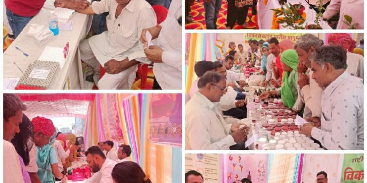 आयुष विभाग द्वारा विकास खंड स्तरीय आयुष मेले का आयोजन