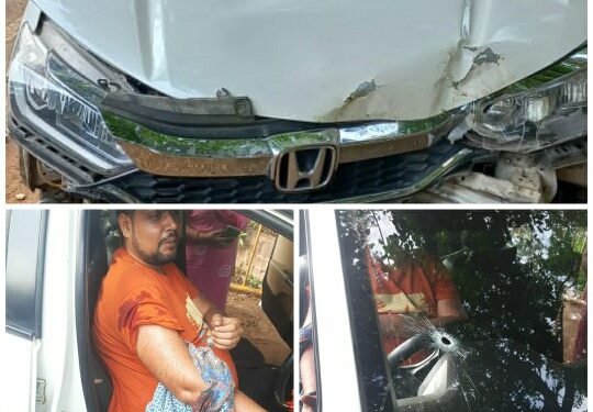 शहर में सुबह कार सवार पर गोली चलने की घटना से मचा हड़कंप,पुलिस जुटी जांच में एक बिल्डर के बेटे का नाम आ रहा है सामने…!