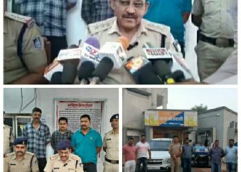 पुलिस अधीक्षक अमित कुमार के निर्देशन में थाना कोतवाली पुलिस को बड़ी सफलता, अन्तर्राजीय वाहन चोर गिरोह के चार सदस्यों द्वारा नरसिंहपुर में की गयी चोरी का किया गया खुलाशा।*