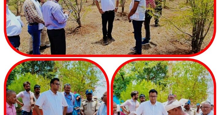 जिला सीईओ शिशिर गेमावत ने किया वि.खंड रीठी के ग्राम रैपुरा में जल जीवन मिशन की योजना एवं परियोजनाओं तथा निर्माणाधीन नवीन तालाब का किया निरीक्षण।