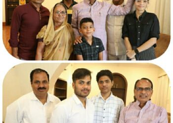 मुख्यमंत्री शिवराज सिंह चौहान ने NEET परीक्षा में सफलता प्राप्त करने पर श्री निखिल राठौर एवं 10वीं की परीक्षा 97% अंकों के साथ उत्तीर्ण करने पर कुमारी अनुष्का चौहान को बधाई व शुभकामनाएं दीं।