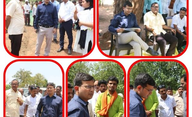 कोई भी विस्थापित ग्रामीण मूलभूत सुविधाओं से वंचित न रहे विधायक श्री विजयपाल सिंह एवं कलेक्टर श्री नीरज कुमार सिंह ने ग्राम घोघरीखेड़ा में सुनी ग्रामीणों की समस्याएं