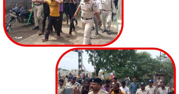 पुलिस द्वारा हफ्ता वसुली एवं जान से मारने का प्रयास करने वाले आरोपियों को गिरफ्तार किया गया VIDEO