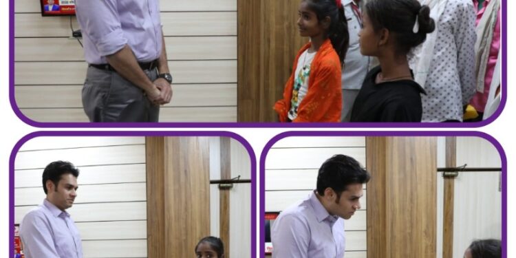 4 बेसहारा बच्चियों का सहारा बने कलेक्टर निजी स्पॉन्सरशिप योजना के तहत स्वीकृत हुए प्रकरण