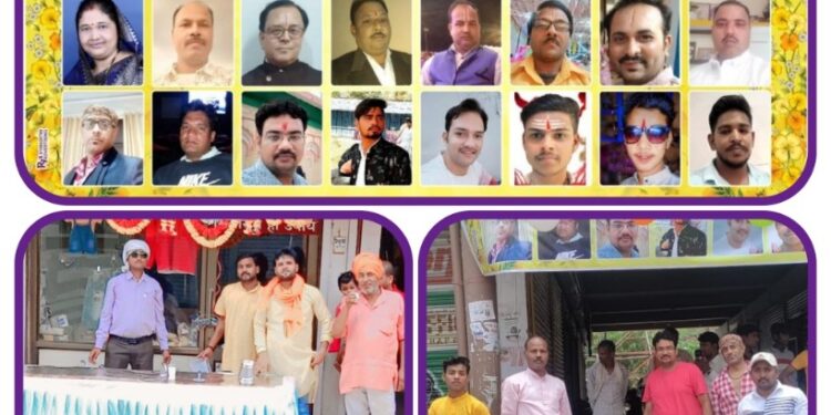 बिजयराघवगढ़ में भगवान जगन्नाथ की रथ यात्रा में व्यापारी संघ के आवाहन पर सभी व्यापारी भाइयों द्वारा श्रद्धालु जनों के लिए जगह जगह पर स्वागत हेतु