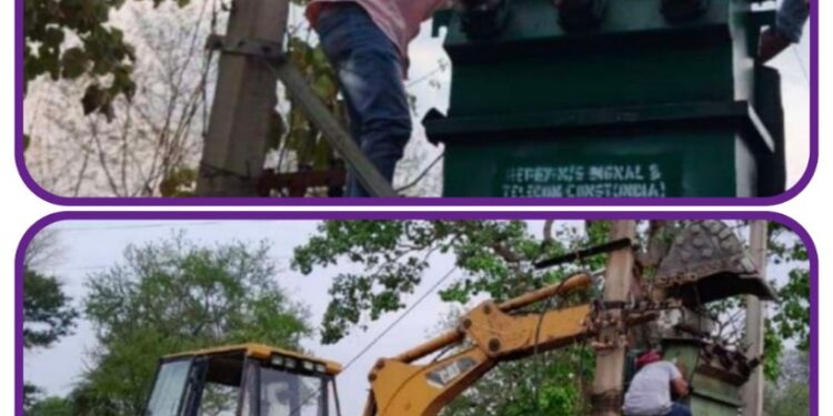 हरद्वारा और छोटी करहिया में बहाल हुई विद्युत आपूर्ति* *कलेक्टर के निर्देश पर बदले गए खराब ट्रांसफार्मर*