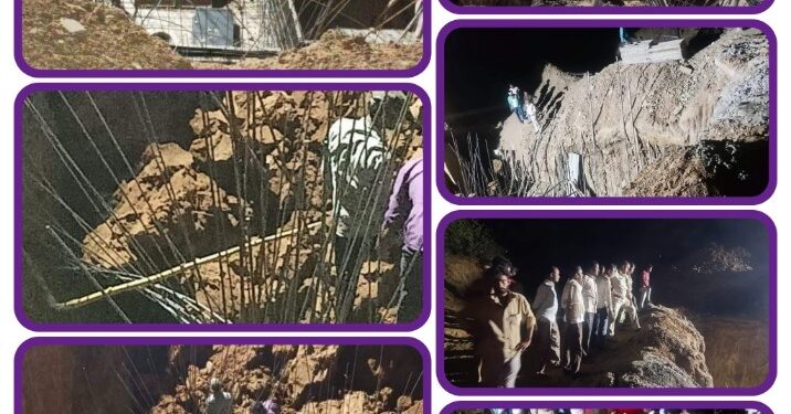 निर्माणाधीन पुल निर्माण में हादसे में एक श्रमिक की दर्दनाक मौत होने का मामला प्रकाश में आया है पुलिस मौके पर मौजूद,