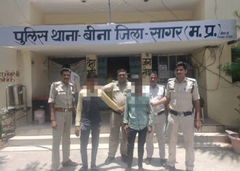 बीना पुलिस ने पकडे 2 इनामी आरोपी,  गंभीर अपराधों में फरार थे दोनों आरोपी,
