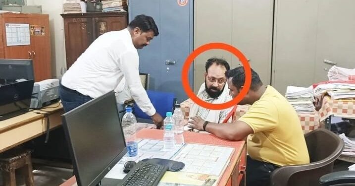 तहसील कार्यालय में लोकायुक्त का छापा,पांच हजार की रिश्वत लेते पकड़ाया पटवारी VIDEO