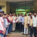 फिल्म आदिपुरुष के पोस्टर फाड़े फिल्म बैन करने की मांग की