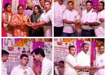 गाजियाबाद जनपद मोदीनगर मे राष्ट्रीय भ्रष्टाचार उन्मूलन समिति की परिचय पत्र वितरण एवं सम्मान समारोह कार्यक्रम