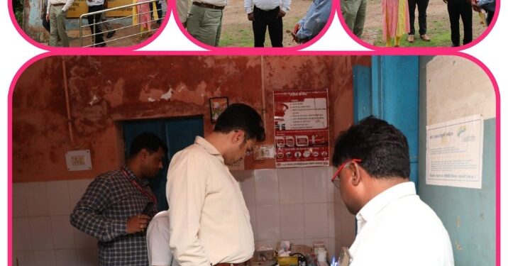 कलेक्टर अविप्रसाद ने उप-स्वास्थ्य केन्द्र कैलवारा खुर्द का किया निरीक्षण चेकलिस्ट अनुसार प्रतिमाह करें निरीक्षण – कलेक्टर