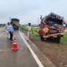नेशनल हाईवे 30 पर कटनी – झुकेही के बीच खड़े ट्रक से टकराया 407 वाहन : भीषण दुर्घटना में 407 वाहन के केबिन में लगी आग से दुर्घटनाग्रस्त चालक की हुई मृत्यु*