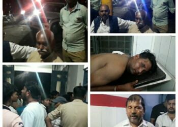 मऊरानीपुर में दुकान पर बैठे युवक पर चाकुओं से हमला।