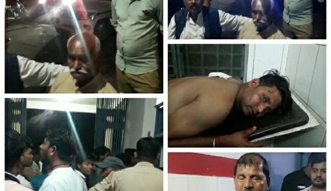 मऊरानीपुर में दुकान पर बैठे युवक पर चाकुओं से हमला।