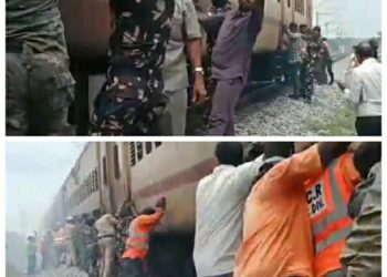 वायरल वीडियों ट्रेन नहीं चली तो जवानों ने लगा दिया धक्का और कर दिया स्टार्ट,