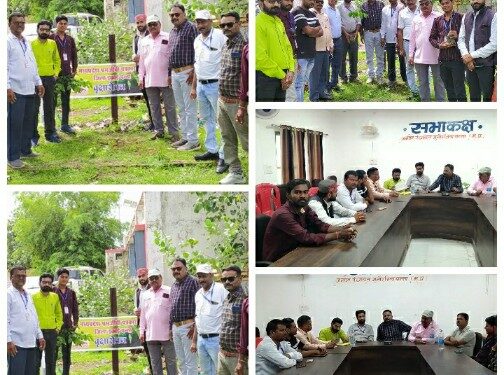 मध्यप्रदेश श्रमजीवी पत्रकार संघ गुनौर ब्लॉक इकाई में किया गया बैठक का आयोजन* *जनपद पंचायत परिसर गुनौर में किया गया वृक्षारोपण*