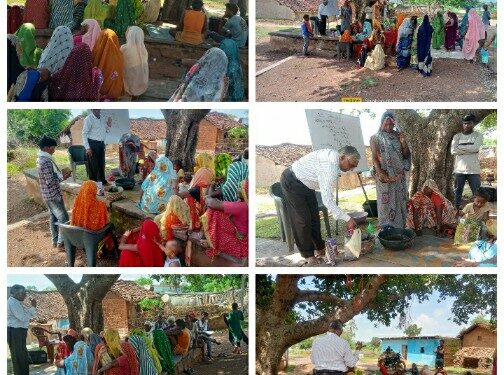 कृषकों को जैविक खेती का प्रशिक्षण दिया गया