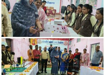 विश्व युवा कौशल दिवस पर हुआ मॉडल्स प्रदर्शनी का उद्घाटन*