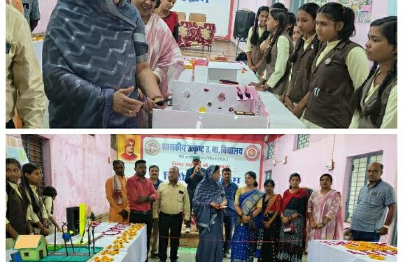 विश्व युवा कौशल दिवस पर हुआ मॉडल्स प्रदर्शनी का उद्घाटन*