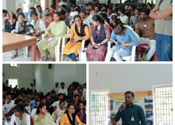 अरण्य भवन पवई में एल एंड टी कंपनी ने लगाया रोजगार शिविर  20 लोगों का हुआ प्रशिक्षण हेतु चयन