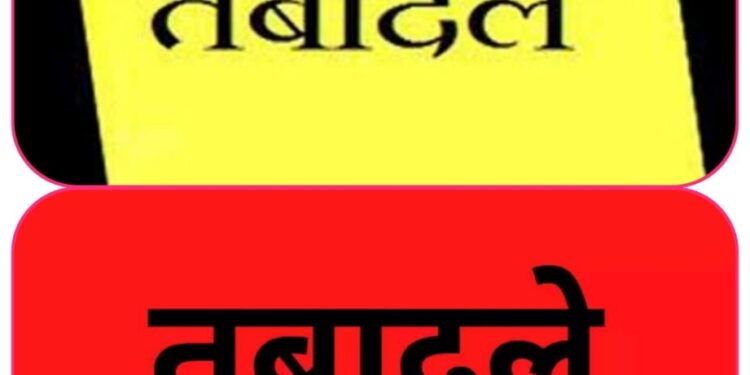 मध्य प्रदेश में लगभग 300 तहसीलदार व प्रभारी नायब तहसीलदार के तबादले आदेश जारी हुए देखिए लिस्ट