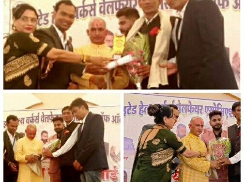 छिंदवाड़ा  राष्ट्रीय गोल्डन अवॉर्ड से सामाजिक कार्यकर्ता भगवानदीन साहू सम्मानित:-