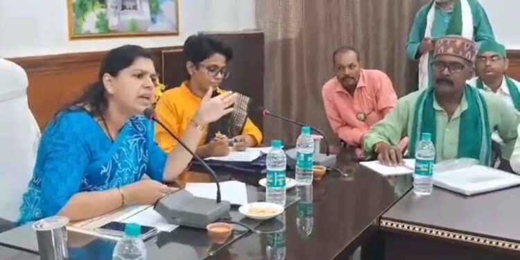 देखिऐ वीडियों DM ने कैसे सिंचाई विभाग अफसरों को लगाई फटकार