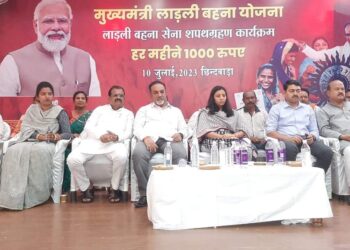 छिंदवाड़ा जिले की 387099 लाड़ली बहनों के खाते में सिंगल क्लिक के माध्यम से 1000 रूपये की व्दितीय मासिक सहायता राशि अंतरित