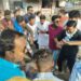 एनएसयूआई एवं युवा कांग्रेस ने किया सीएम का पुतला दहन