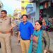 सिटी मजिस्ट्रेट संपदा सराफ के नेतृत्व में विभिन्न चौक चौराहे से अवैध होर्डिंग और अतिक्रमण हटाने की कारवाई की गई