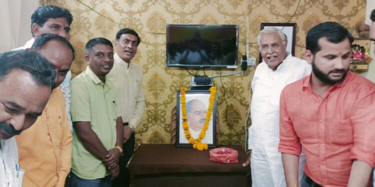 डॉ श्यामा प्रसाद मुखर्जी की जयंती पर किया नमन