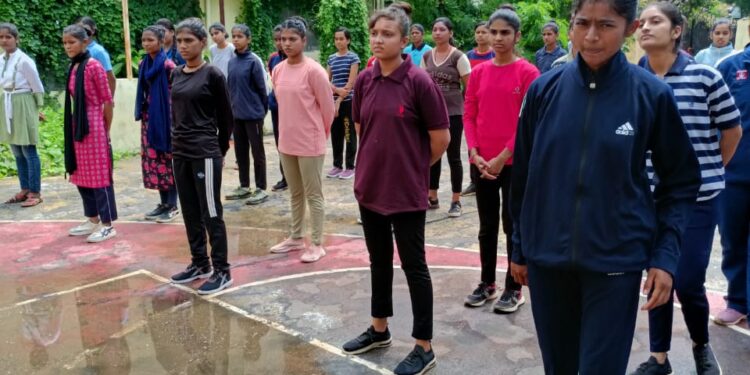 शासकीय गृहविज्ञान स्नातकोत्तर अग्रणी महाविद्यालय में एनसीसी प्रथम वर्ष की चयन प्रक्रिया की गई : प्राचार्य डॉ. कामिनी जैन