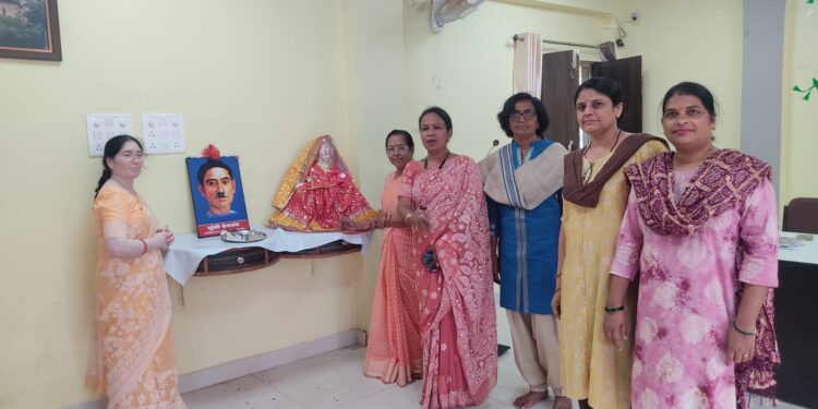 शासकीय गृहविज्ञान महाविद्यालय में प्रेमचंद जयंती के उपलक्ष्य में हिंदी विभाग द्वारा कार्यक्रम आयोजित किया गया