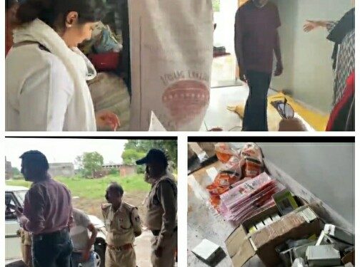 कृषि अधिकारियों के संयुक्त जांच दल ने की बड़ी कार्यवाही कंदराखेड़ा स्थित गोदाम से नामी कंपनियों के पैकेट में भरे जा रहे थे नकली बीज एवं नकली कीटनाशक पैंकिंग सामग्री और मशीनें भी पाई गई
