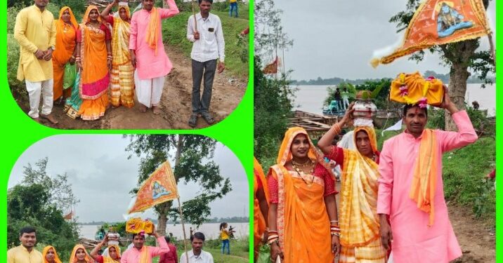 नसरुल्लागंज तहसील के ग्राम चोरसाखेड़ी विशाल कलश यात्रा के साथ शुरू हुई शिव महापुराण कथा