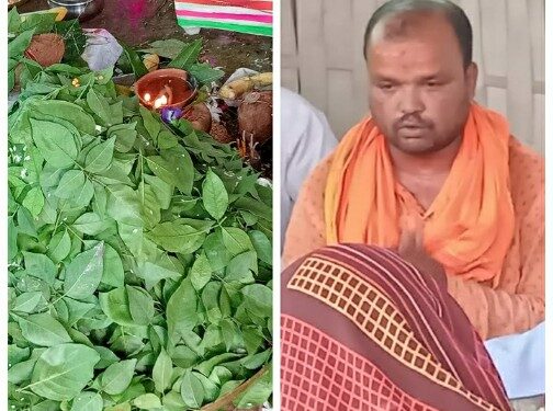 सिलौंडी शनि मंदिर में रुदाभिषेक हुआ