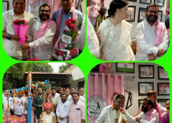 *अमित जोगी के जन्मदिन पर प्रदेश भर से बधाई देने वालों का दिन भर लगा रहा तांता -जोगी कांग्रेसियों ने नारियल से तौल कर किया अमित जोगी का सम्मान*