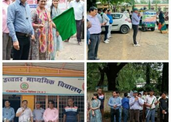 उत्कृष्ट विद्यालय ने निकाली मतदाता जागरूकता रैली*