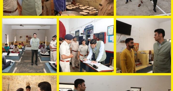 कलेक्टर अविप्रसाद ने किया जिला जेल का औचक निरीक्षण कलेक्टर ने निरक्षर बंदियों को साक्षर बनाने जेल में चल रहे नवाचार को सराहा