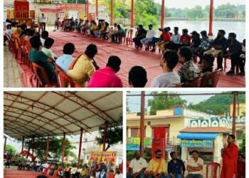 *माई की नगरी डोंगरगढ़ मे बाबा महाकाल की चंद्रमौलेश्वर रूप में पालकी शोभायात्रा*