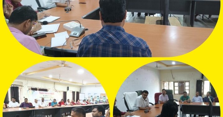 हर घर तिरंगा अभियान हेतु जिला पंचायत के सीईओ शिशिर गेमावत विभिन्न विभागों की कर रहे हैं समीक्षा और दे रहे हैं आवश्यक निर्देश।