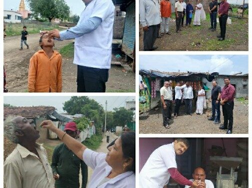 *द्वितीय चरण की पहली और कुल चौथी खुराक के साथ ही मलेरिया रोग नियंत्रण कार्यक्रम 2023 का द्वितीय चरण प्रारंभ*