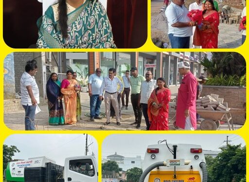 महापौर की अपेक्षा पर समाजसेवी प्रवीण बजाज ने किया विकास कार्य में सराहनीय सहयोग