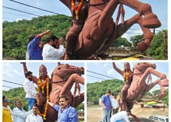 *विष्णु लोधी ने 16 अगस्त को अमर शहीद वीरांगना महारानी अवंती बाई लोधी की जयंती पर उन्हें शत् शत् नमन किया*