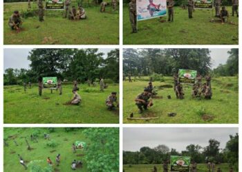 *40वीं वाहिनी भा०ति०सी०* *पुलिस बल बुढ़ानभाट विशाल वृक्षारोपण अभियान*