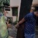 प्रेमी और प्रेमिका को ग्रामीणों ने रंगेहाथ पकड़ा  दोनों को पेड़ से बांधकर दी तालिबानी सजा